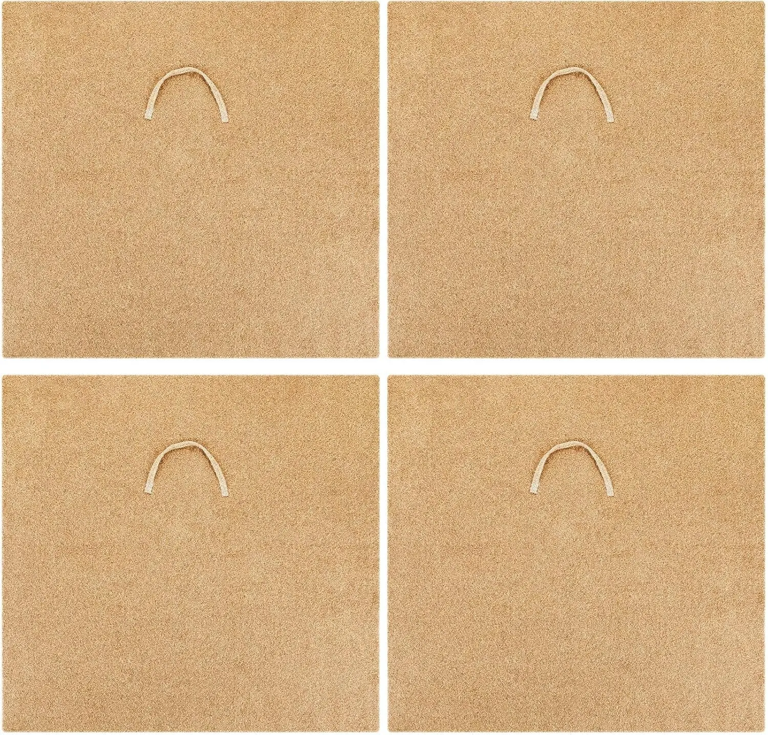 4 Pcs 2 ft x 2ft Worm Blanket Farm Kit Worm Bin Blanket Worms for Composting Fits Many Bin Bag for Keeping Worms Dark Moist Warm Outdoor Garden Compost Bin Farm Compost Factory