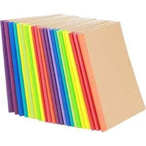 24 Pack  Notebooks, Journals in Bulk for Writing, Blank Paper Sketchbooks, 60 Pages Notebook, 8.3x5.5 Inch, A5 Size, Travel Journal Set, for Gifts, Students and Office Supplies