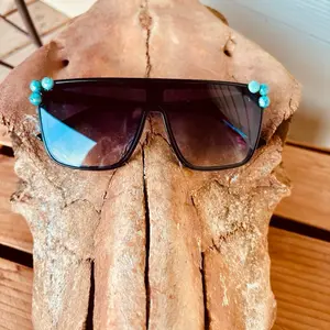 Turquoise studded sunnies