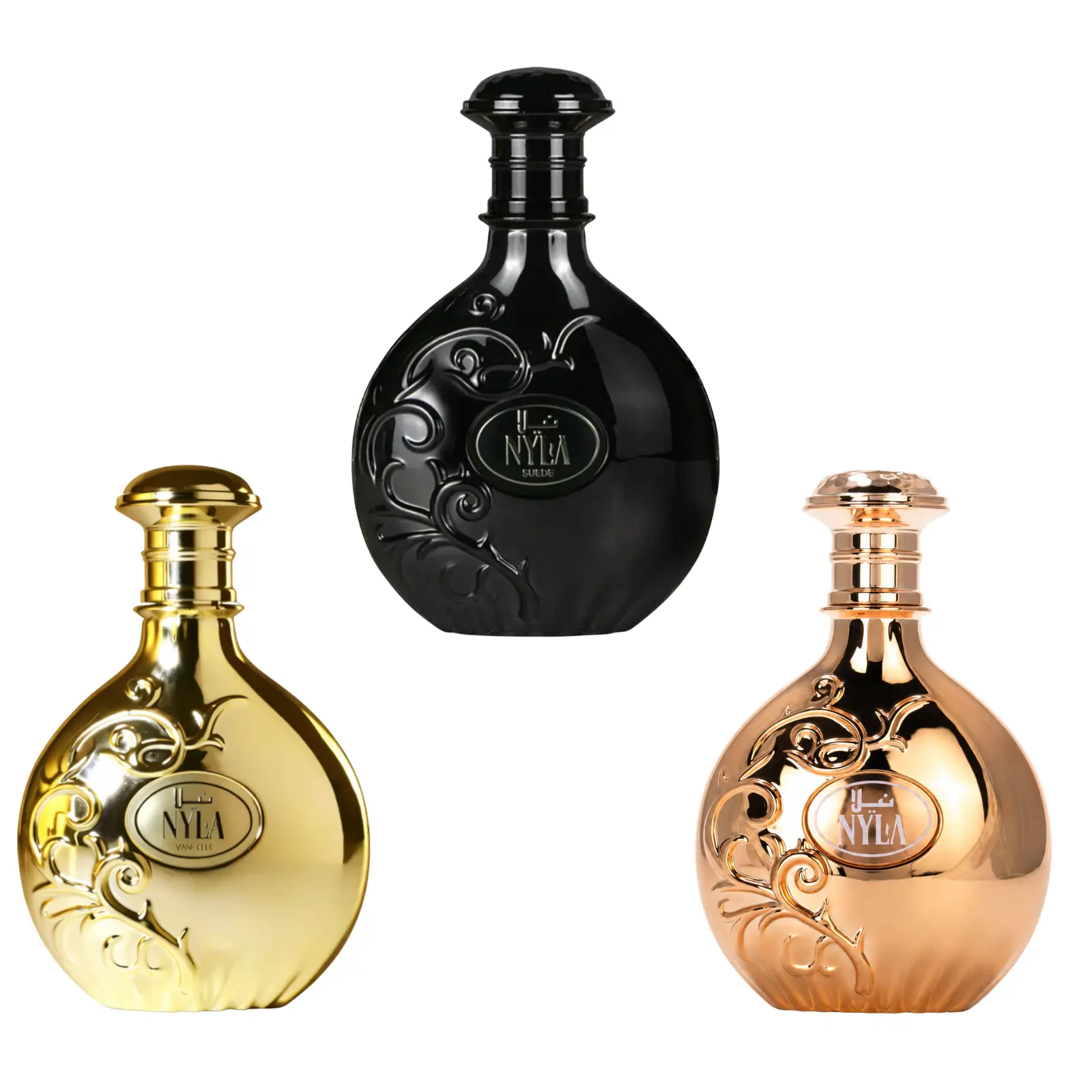 Arabiyat Prestige Nyla + Nyla Suede & Nyla Vanielle Set Eau De Parfum 2.7FL.OZ| 80ML