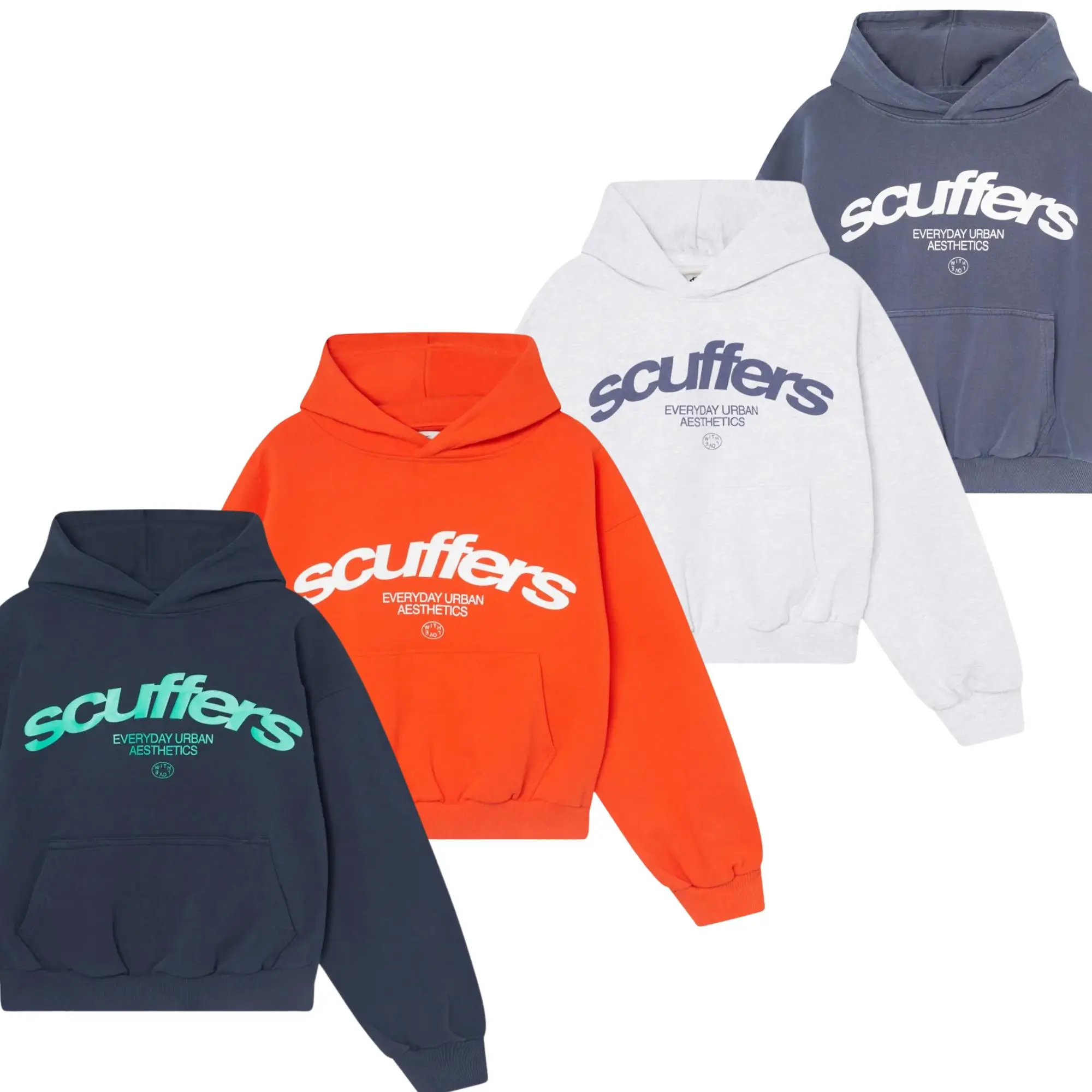 Scufferssss Iconic Hoodie, Logo Graphic Printed Hoodie Menswear, Unisex T-shirt, Sweatshirt, Hoodie