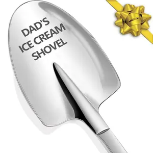 Funny Dad Gifts - Dad's Ice Cream Shovel Spoon,Father's Day Gifts from Daughter Son, Birthday Gifts for Dad, Personalized Dad Gifts,Perfect Gift for Birthday, Christmas