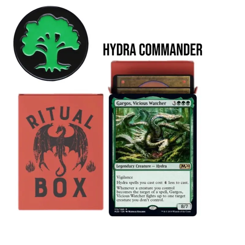 Ritual Box Hydra Commander Deck with Sleeves and Deck box included