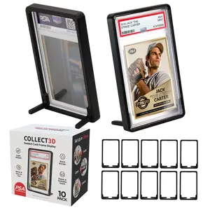 Graded Card Display Frame - 10 Pack - Black