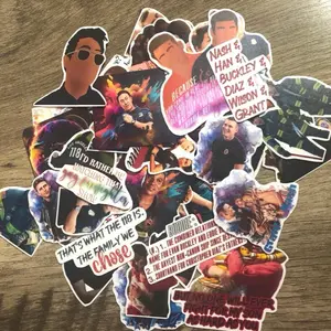 9-1-1 Matte Waterproof Stickers