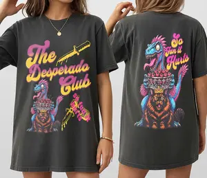 Desperado Club, Dungeon Crawler Carl, Princess Donut Approved, Mongo, Comfort colors shirt, Fan Art, bookish Tshirt, Dcc, LitRPG, Princess Posse, viva la revolution, donut and mongo tee, matt dinniman, dungeon crawler tee, fantasy dungeon, Gifts