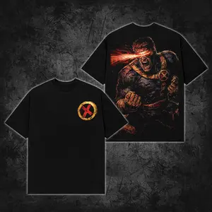 [Verse] Cyclops Premium Cotton T-Shirt V1, Cyclops Fans Club T-Shirt, Character Image Comic Fans Shirt, Mutant Hero Graphic T-Shirt, Comic Book Fans T-Shirt, Superhero Graphic Tee.