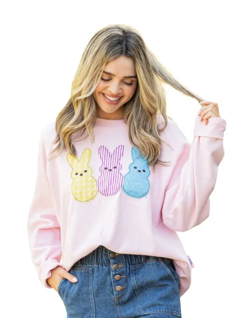 Simply Southern Peeps Easter Crew Sweatshirt