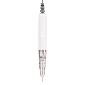 M - Max Brushless Motor Nail Drill Handpiece Only - 35K RPM | Machine Not Included | Compatible with M Brushless Nail Drill System (Handpiece - White)