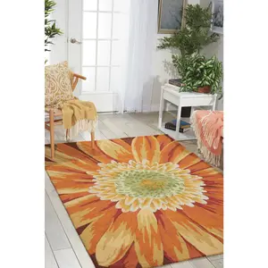 Nourison FA09 Fantasy Hand-Hooked Decorative Area Rug, Multicolor with Shimmering Hues, Whimsical Vibe, 2'6" x 4' for Indoor Use, Decorative Rug