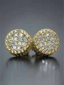1 Pair Fashion Cubic Zirconia Stud Earrings For Women For Party Engagement Anniversary Jewelry Valentine's Day Gift Studs Earrings