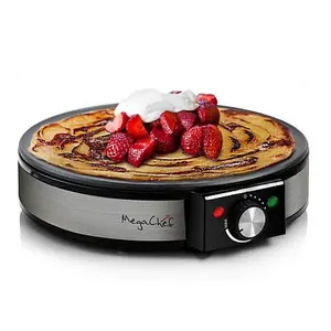 The MegaChef Nonstick Crepe and Pancake Maker Breakfast Griddle