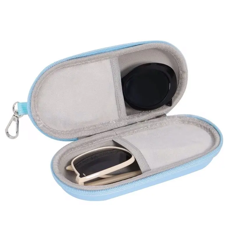 Eva Glasses Case, Eyeglasses Holder, Hard Shell Scratch-Resistant, Portable Organizer Bag, Glasses Storage, Ideal Gift for Mother's Day, Valentine's Day, Women's Gifts, Protective Box
