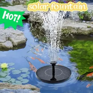 Magic Lazy Solar Powered Sprinkler, Multispray Nozzle Auto Water Fountain, Outdoor Pool Pond Backyard Garden Lawn Decoration, Garden Supplies