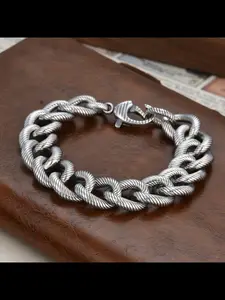 New Vintage Trendy Boys' Instagram Style Twisted Bracelet, European and American Versatile Jewelry, Unique Craftsmanship