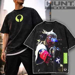 Collection Marathon Gameplay Washed Lightweight Cotton TSHIRT, Vintage Gaming Tee, Gamer Streetwear Gift For Gamer