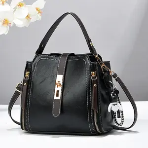 ELIPAPRO  SC847 Women's Bucket Handbag 2025 New Fashion Versatile Messenger Shoulder Commuter Bag