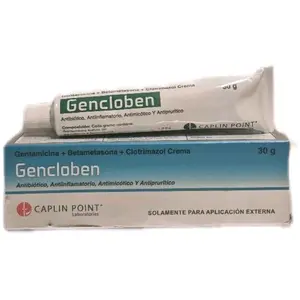 Caplin Point Gencloben Cream for Face and Body Moisturizer Comfort 30g Tube Daily Hydrating Skin Repair Regular Edition