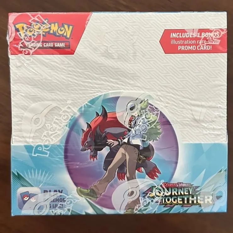 Pokemon Scarlet & Violet Journey Together Enhanced Booster Box - TikTok Shop