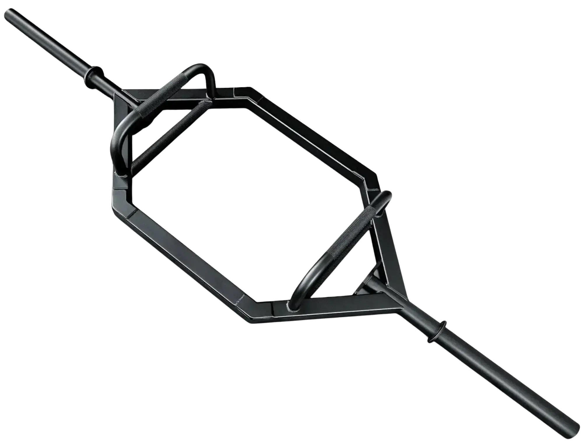 French Fitness 85" XL Trap Bar w/16" Loadable Sleeves - Black (New)