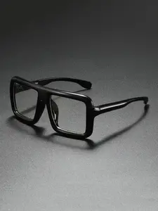 Steampunk Full Frame Top Bar Design Eyeglasses, Stylish Square Frames, High Quality, Trendy Casual Eyeglasses for Everyday Use, Fashion Accessories for Outdoor Activities