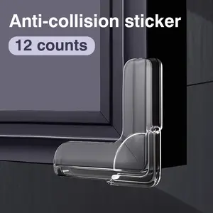 12 Counts Safety Corner Protectors Guards, Flexible Table Corner Protectors for Home Furniture Protection, Kids Safety Corner Guards Against Accidental Bumps