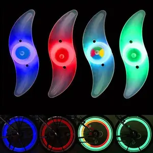 Waterproof Bicycle Wheel Spoke Light - 3 Modes for Safety and Visibility - Easy Installation - Ideal for Mountain and Road Bikes