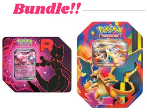 Team Rocket Tin - Mega Charizard Y EX *Sealed*