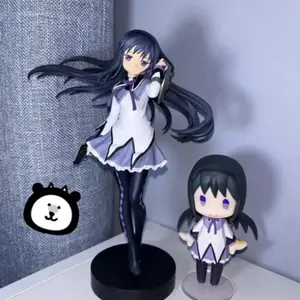 18CM Puella Magi Madoka Magica Aniem Figure Akemi Homura Magic Girls PVC Anime Action Figures Model Anime Cartoon Model Toy Gift