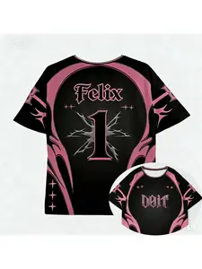 2026 Do It Unisex Jersey  Kpop Concert Tees Member Digital T-Shirt Fan Gifts Loose Fashion Street Tops Unisex Adult Beachwear