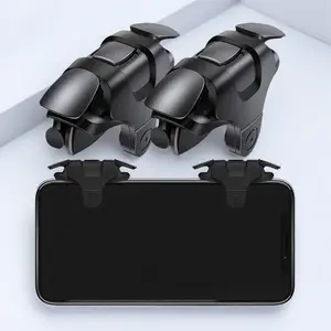 Mobile Game Shooting Trigger Grip High Sensitivity Precision Aim Fast Fire Ergonomic Comfort Easy Install for PUBG COD Mobile Android iOS, Accessories