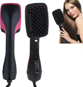 Multifunctional Hot Air Comb, 2 in 1 Comfort Comb Design Automatic Hair Straightener, Negative Ion Hot Air Comb, Instant Straightening, Hair Straightening Comb for Home & Salon Use Gift，Fast Drying Hair Styling Tool
