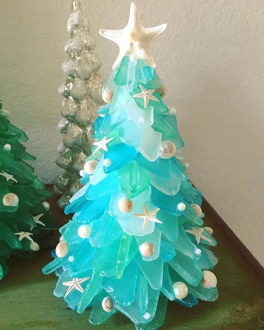 Clearance Sale - 49% OFF 2023 Arosebrden Sea Glass Christmas Tree
