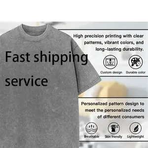 Fast shipping service,Washable T-shirts