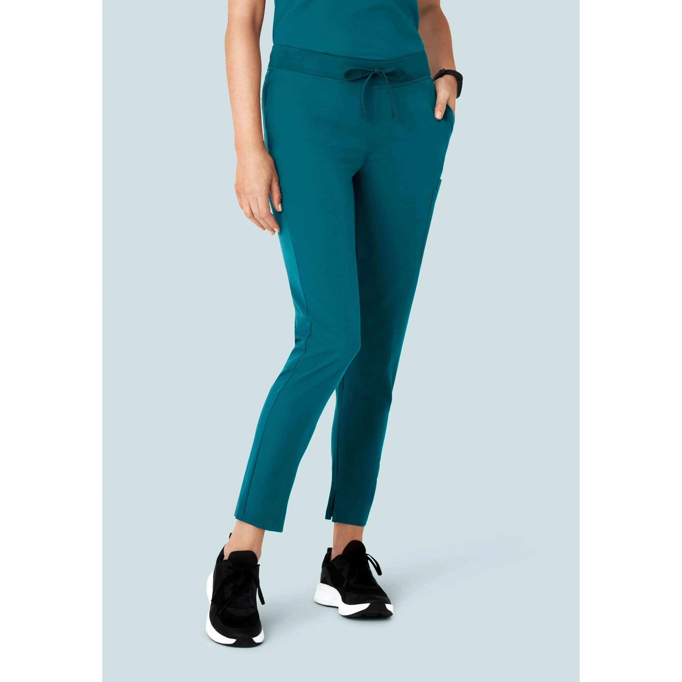 6 Pocket Slim Pants Peacock