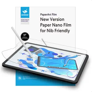 MOBDIK [2 Pack Paperfeel Screen Protector Compatible with iPad Pro 11 (2022&2021&2020&2018)/ iPad Air 5th & Air 4th Generation(10.9 Inch), Crafted for Natural Writing, Anti Glare, Easy Installation