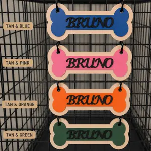 Custom Dog Crate Tag