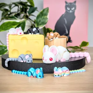 Mouse Fidget, Stress Relief Toys, Desk Toys, Animal Fidget