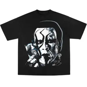 Sting Vintage Graphic Tees, Wrestling Tshirt, Wrestler T-Shirt, WWE Shirts, Unisex Wrestling Gift Shirt Top Menswear Womenswear Streetwear