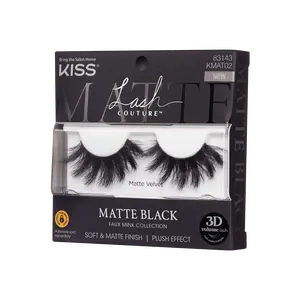 Kiss Lash Couture Matte Black - Matte Velvet