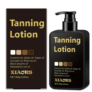 【Ten pack 】XIAOKS Tanning Lotion for Men & Women - Versatile Use with Coconut Oil Jojoba Oil & More - 150g/5.29oz - Enhance Natural Glow
