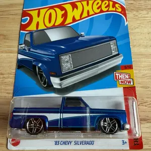 Hot Wheels '83 Chevy Silverado, Rare Blue Edition, 249/250