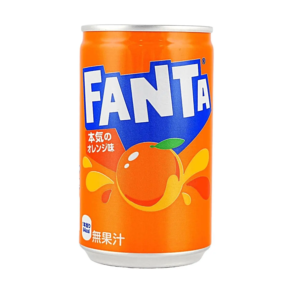 Fanta Orange Soda Japan Import - Sparkling Citrus Soft Drink, 160ml Cans