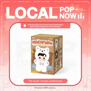 [POP NOW] POP MART HACIPUPU Take Me Home Series - Vinyl Plush Pendant Blind Box,[Ship by July 23th]