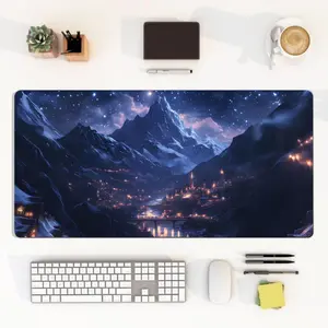 Ramiel Velaris Desk Mat ACOTAR Mouse Pad | Night Court Starlight City Deskmat | Sarah J Maas Book Decor | Fantasy Gaming Mouse Mat | Bookish Gift for Her