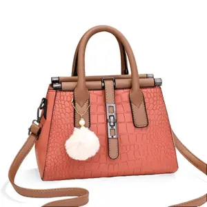 C04-Crocodile pattern women's high-looking fashionable and versatile handbag multifunctional shoulder bag