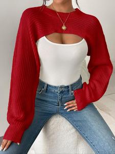 women's mock neck long sleeves super cropped knitting sweater tops, comfort casual basic minimalist womenswear cropped tops for spring, fall clothes, bolero short sweater jumper knitwear, fall sweater, downtown girl clothes