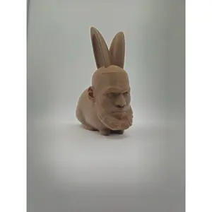 LeBron James Easter Bunny - LeBunny 3D Printed, Gag Gift, Desktop Decoration, Home Decor, Gift Idea, Easter Basket Stuffer