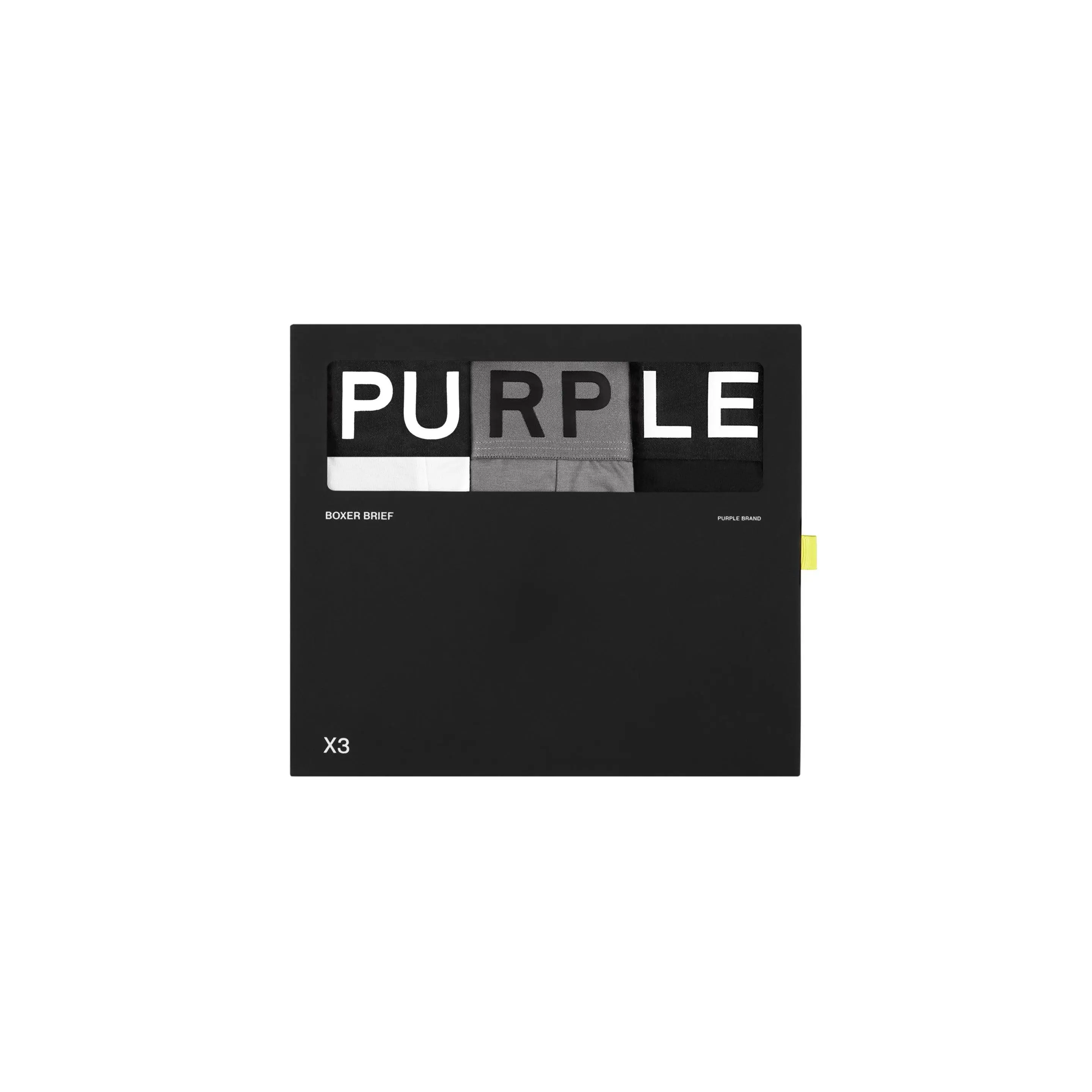 Purple Brand Boxer Brief Three Pack - Multi Purple Brand Boxer Brief Three Pack - Multi