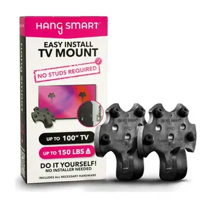 HangSmart NO STUD DIY TV Mount